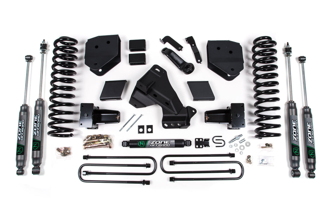 Zone Offroad 4 Inch Lift Kit | Ford F350 Super Duty DRW (20-21) 4WD | Diesel