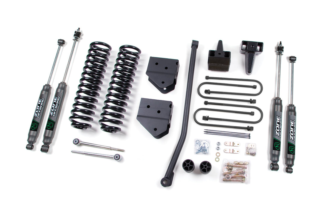 Zone Offroad 4 Inch Lift Kit | Ford F250/F350 Super Duty (05-07) 4WD | Gas