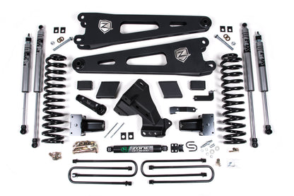 Zone Offroad 5 Inch Lift Kit w/ Radius Arm | Ford F250/F350 Super Duty (20-22) 4WD | Gas