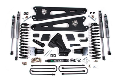 Zone Offroad 7" Lift Kit w/ Radius Arm | Ford F250/F350 Super Duty (20-22) | Gas