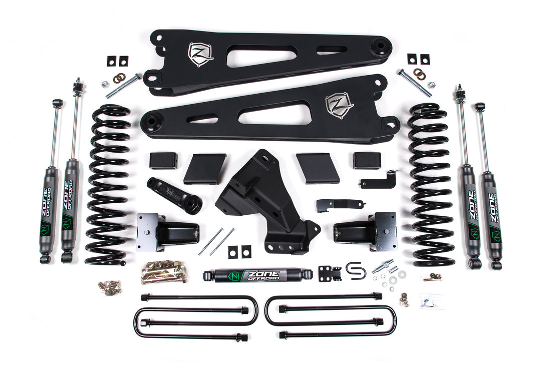 Zone Offroad 7" Lift Kit w/ Radius Arm | Ford F250/F350 Super Duty (20-22) | Diesel