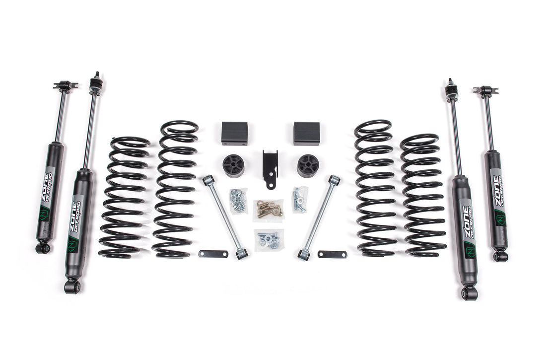 Zone Offroad 3 Inch Lift Kit | Jeep Wrangler JK (07-11) 4-Door