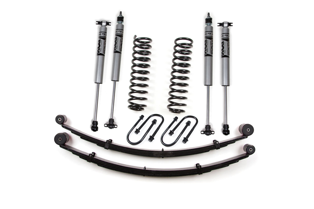 Zone Offroad 3 Inch Lift Kit w/ Springs | Jeep Cherokee XJ (84-01)