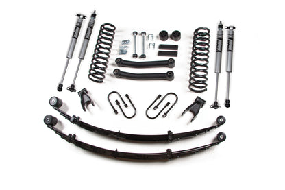 Zone Offroad 4.5 Inch Lift Kit w/ Springs | Jeep Cherokee XJ (84-01)