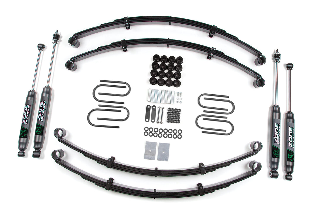 Zone Offroad 2 Inch Lift Kit | Jeep Wrangler YJ (87-95)