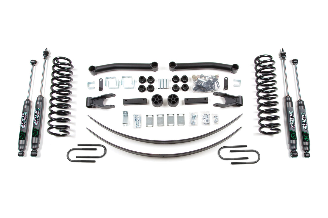 Zone Offroad 4.5 Inch Lift Kit | Jeep Commanche MJ (86-92)
