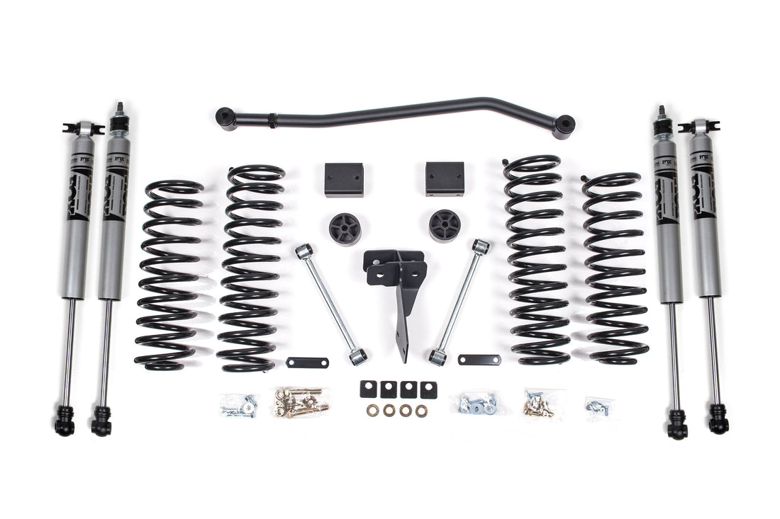 Zone Offroad 4 Inch Lift Kit | Jeep Wrangler JK (12-18) 4-Door