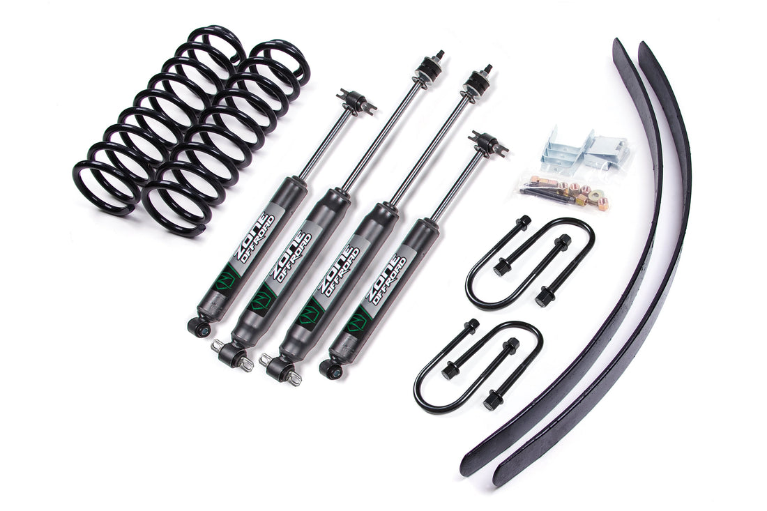Zone Offroad 3 Inch Lift Kit | Jeep Cherokee XJ (84-01)