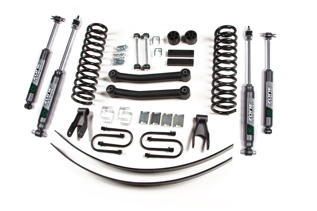 Zone Offroad 4.5 Inch Lift Kit | Jeep Cherokee XJ (84-01)