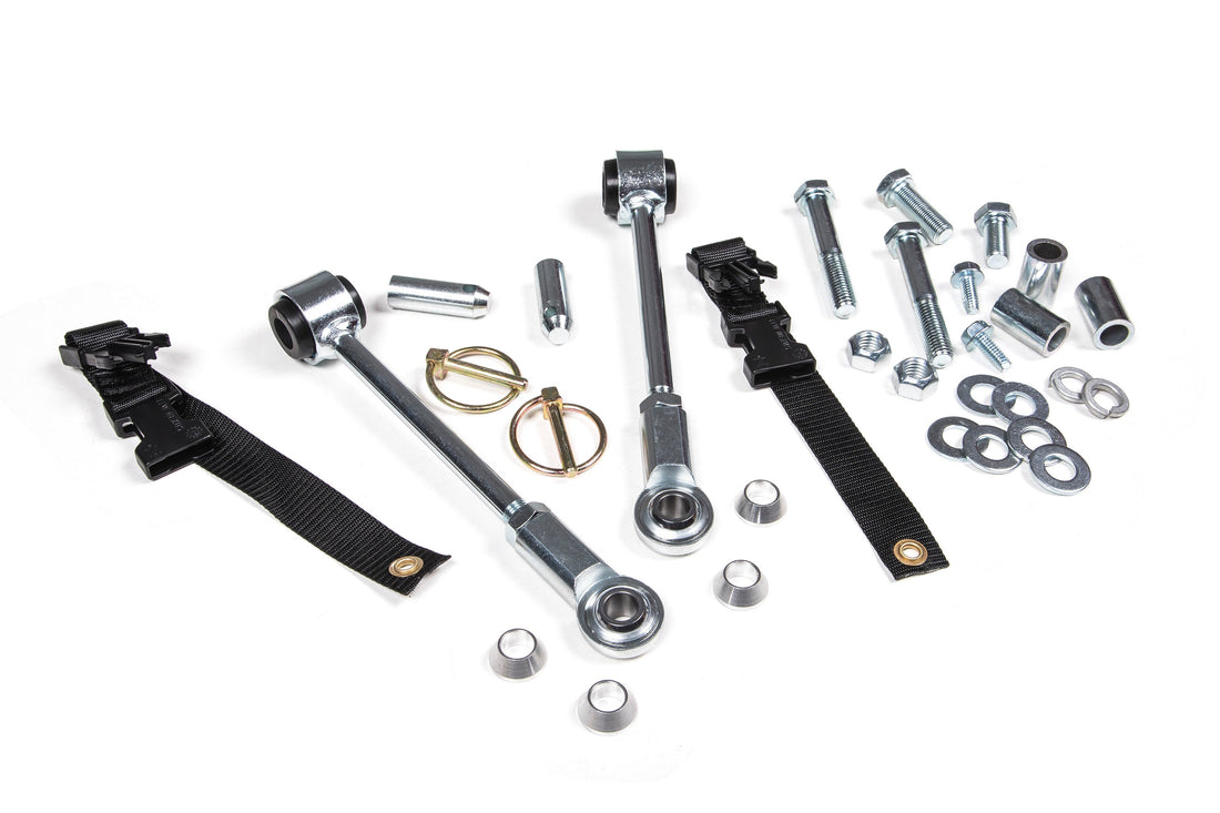 Zone Offroad Front Sway Bar Disconnects | Jeep Wrangler JL (18-27) and Gladiator JT (20-26)