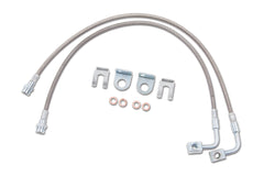 Zone Offroad Front Brake Lines | Fits 4-6" Lift | Jeep Wrangler JK (07-18)