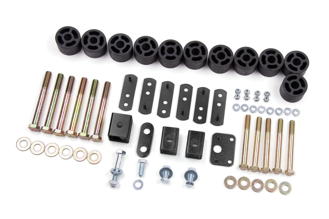 Zone Offroad 1.25 Inch Body Lift | Jeep Wrangler (TJ) (97-06)