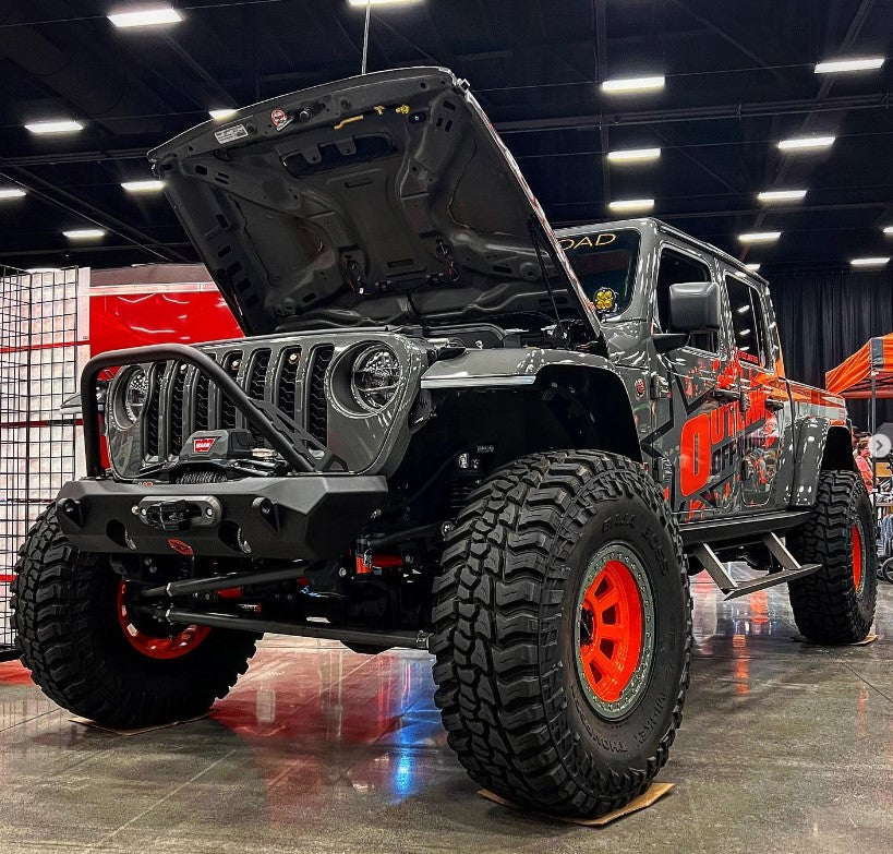 CrawlTek Pyro Stubby Front Bumper | Jeep Wrangler JL and Gladiator JT - Trucks R Us
