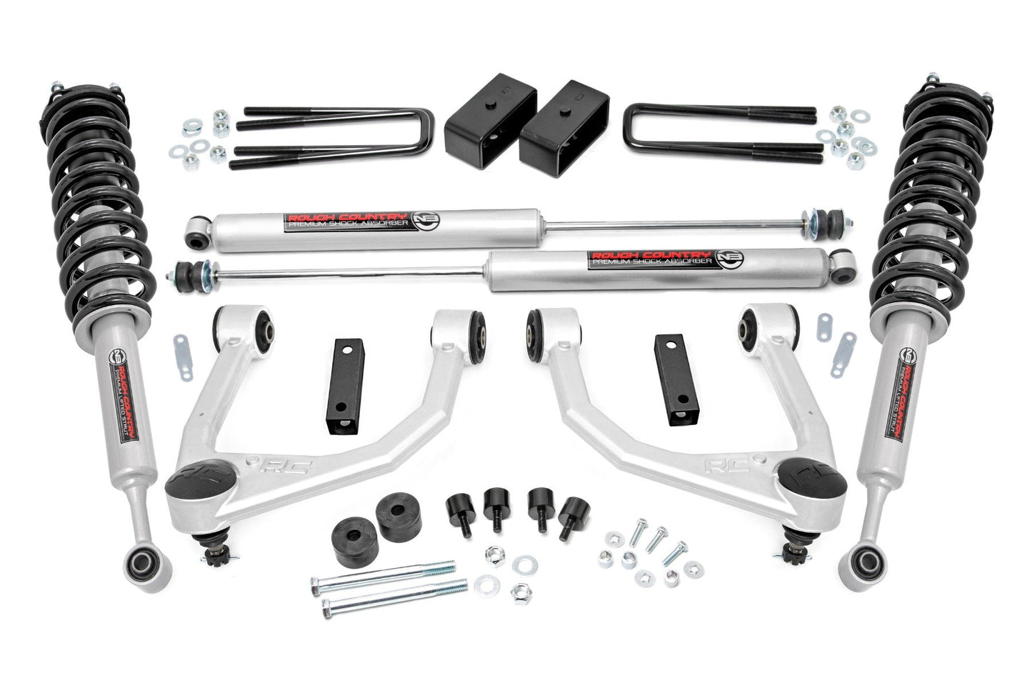 Rough Country (76831) 3.5 Inch Lift Kit | N3 Struts | Toyota Tundra 2WD/4WD (2007-2021)