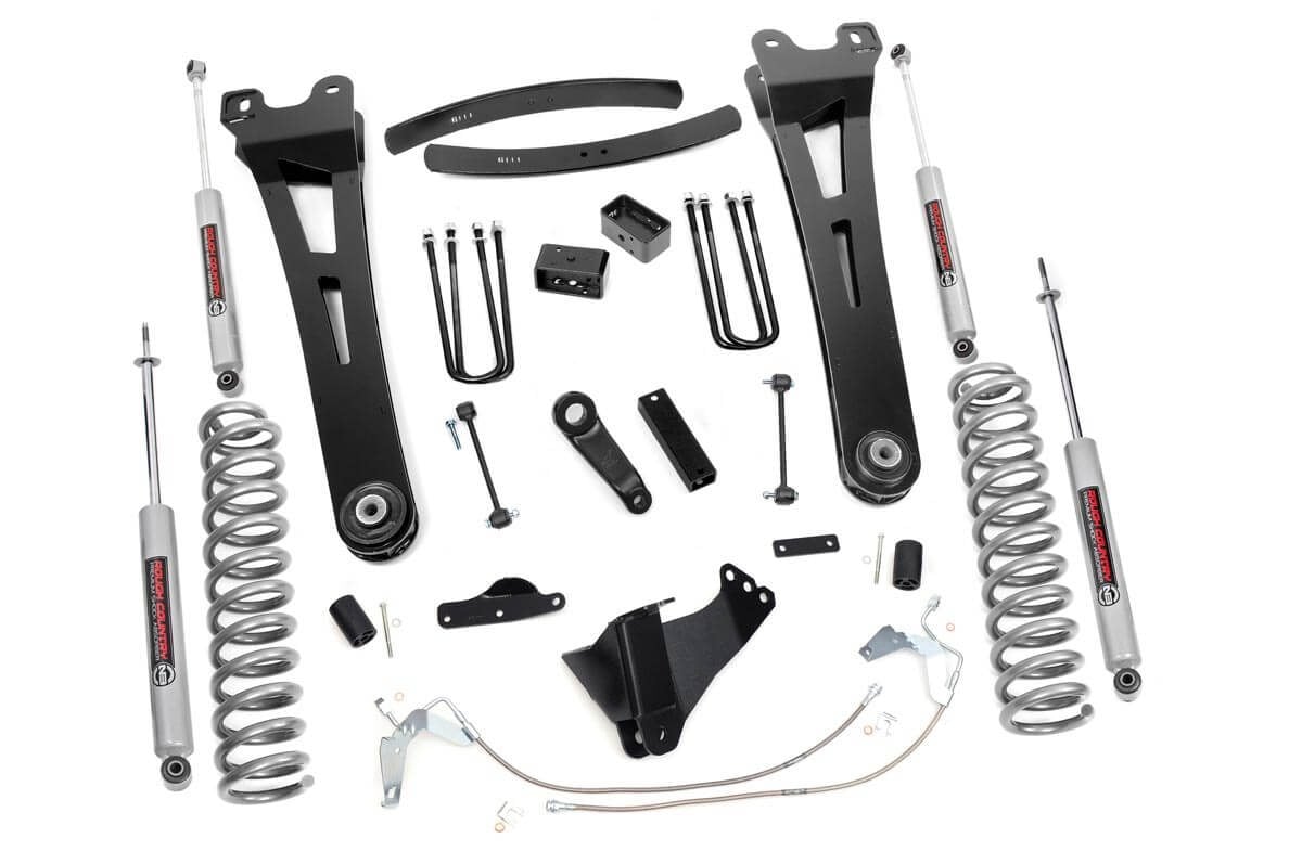 Rough Country (538.20) 6 Inch Lift Kit | Diesel | Radius Arm | Ford F-250/F-350 Super Duty (08-10)