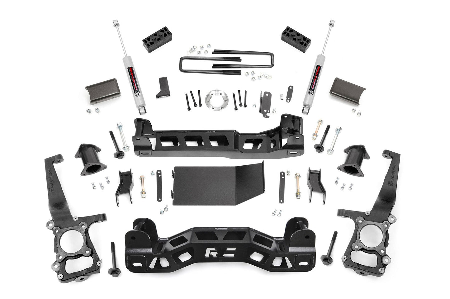 Rough Country (57430) 4 Inch Lift Kit | Ford F-150 4WD (2011-2014)