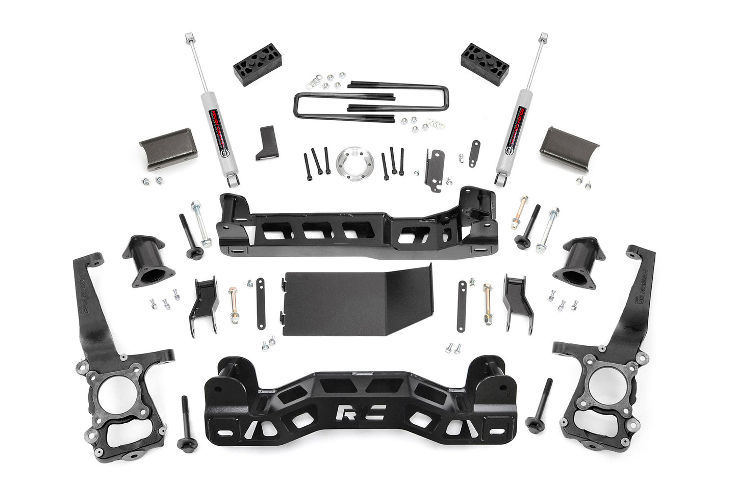 Rough Country (59930) 4 Inch Lift Kit | Ford F-150 4WD (2009-2010)