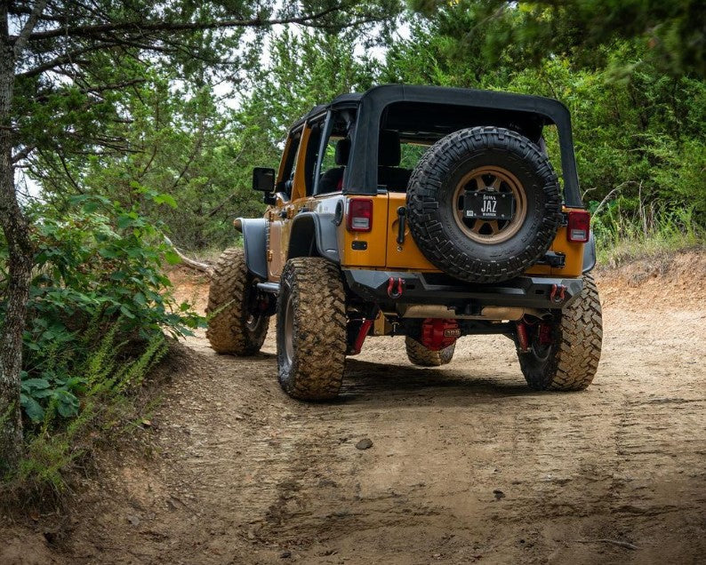 CrawlTek Pyro Mid-Width Rear Bumper | Jeep Wrangler JK - Trucks R Us