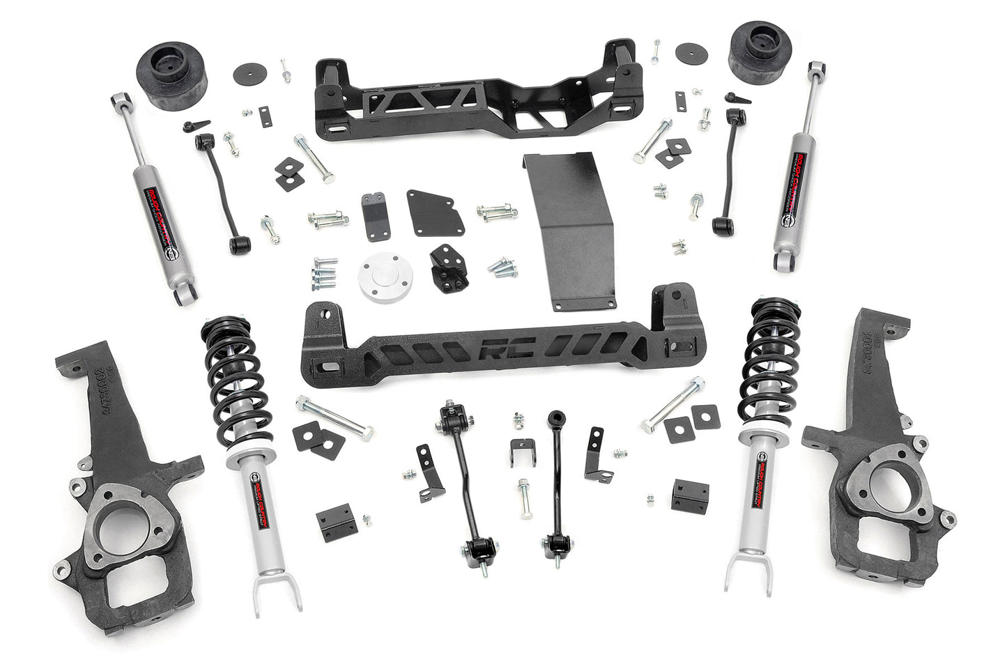 Rough Country (33332) 4 Inch Lift Kit | N3 Struts | Ram 1500 4WD (2012-2018 & Classic)