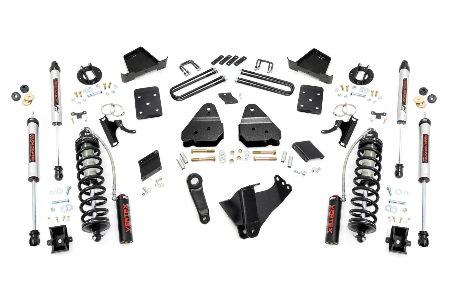 Rough Country (56458) 6 Inch Lift Kit  |  Diesel  |  OVLD  |  C/O V2 | Ford F-250 Super Duty (11-14)