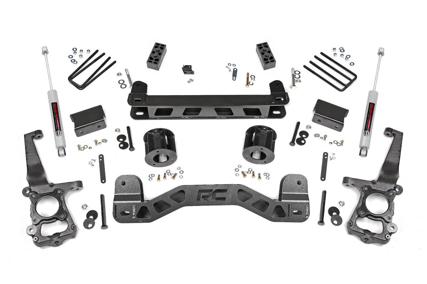 Rough Country (55130) 4 Inch Lift Kit | Ford F-150 2WD (2015-2020)