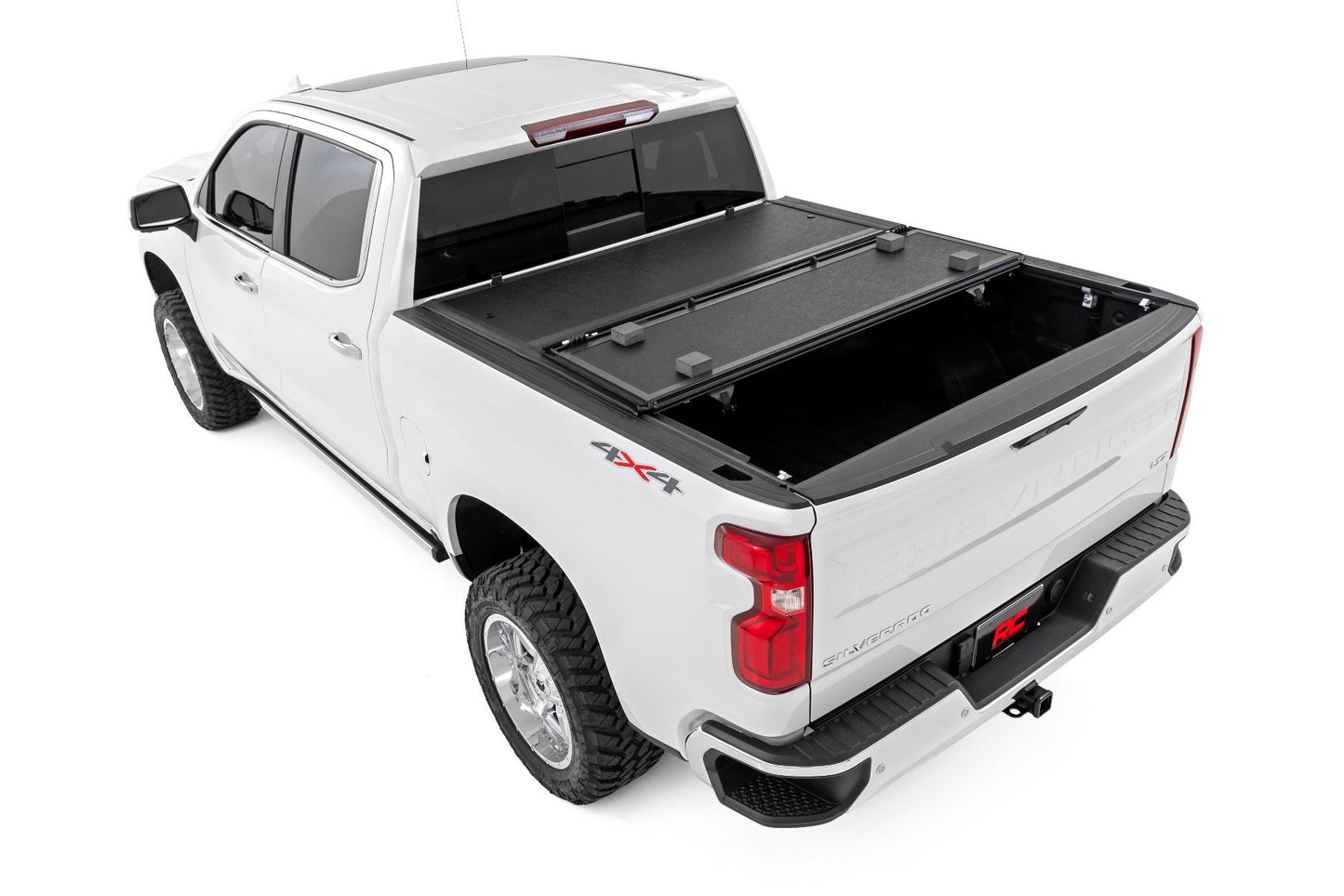 Rough Country (47120650A) Hard Low Profile Bed Cover | 6'7" Bed | Chevy/GMC 1500 (19-24)