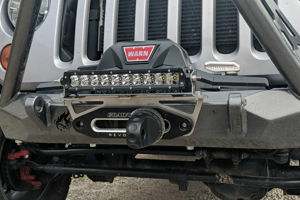 CrawlTek Universal Fairlead Light Mount - Trucks R Us