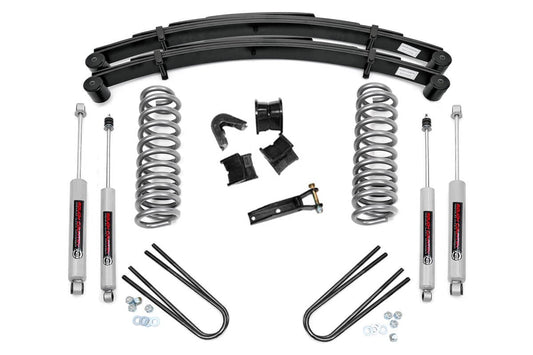 Rough Country 4 Inch Lift Kit | Rear Springs | Ford F-100 4WD (1970-1976)