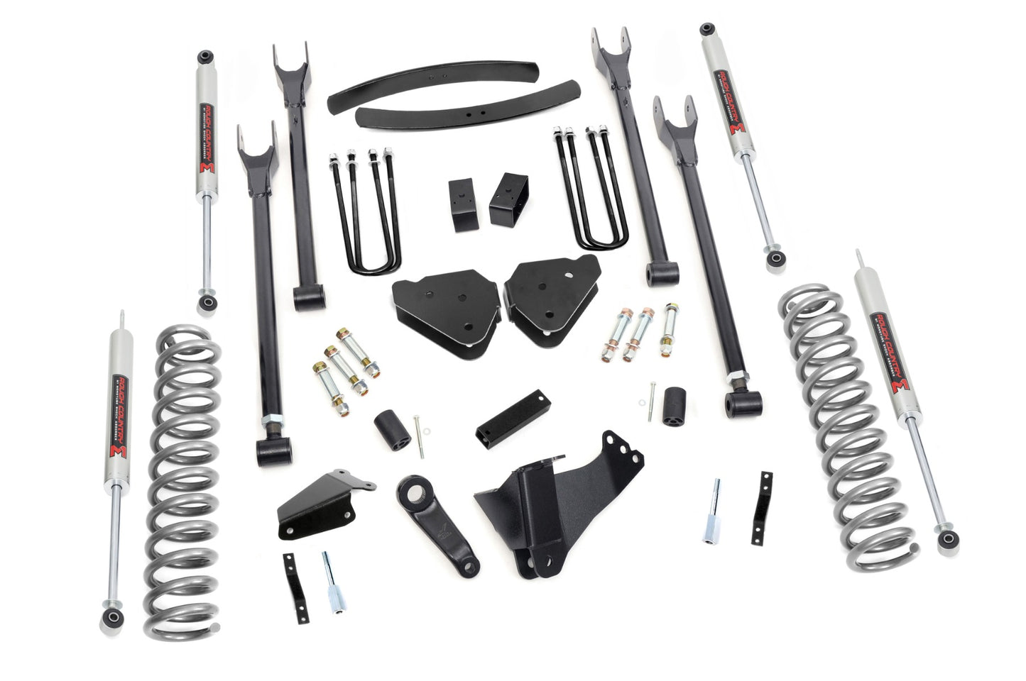 Rough Country (57940) 6 Inch Lift Kit | Diesel | 4 Link | M1 | Ford F-250/F-350 Super Duty (05-07)