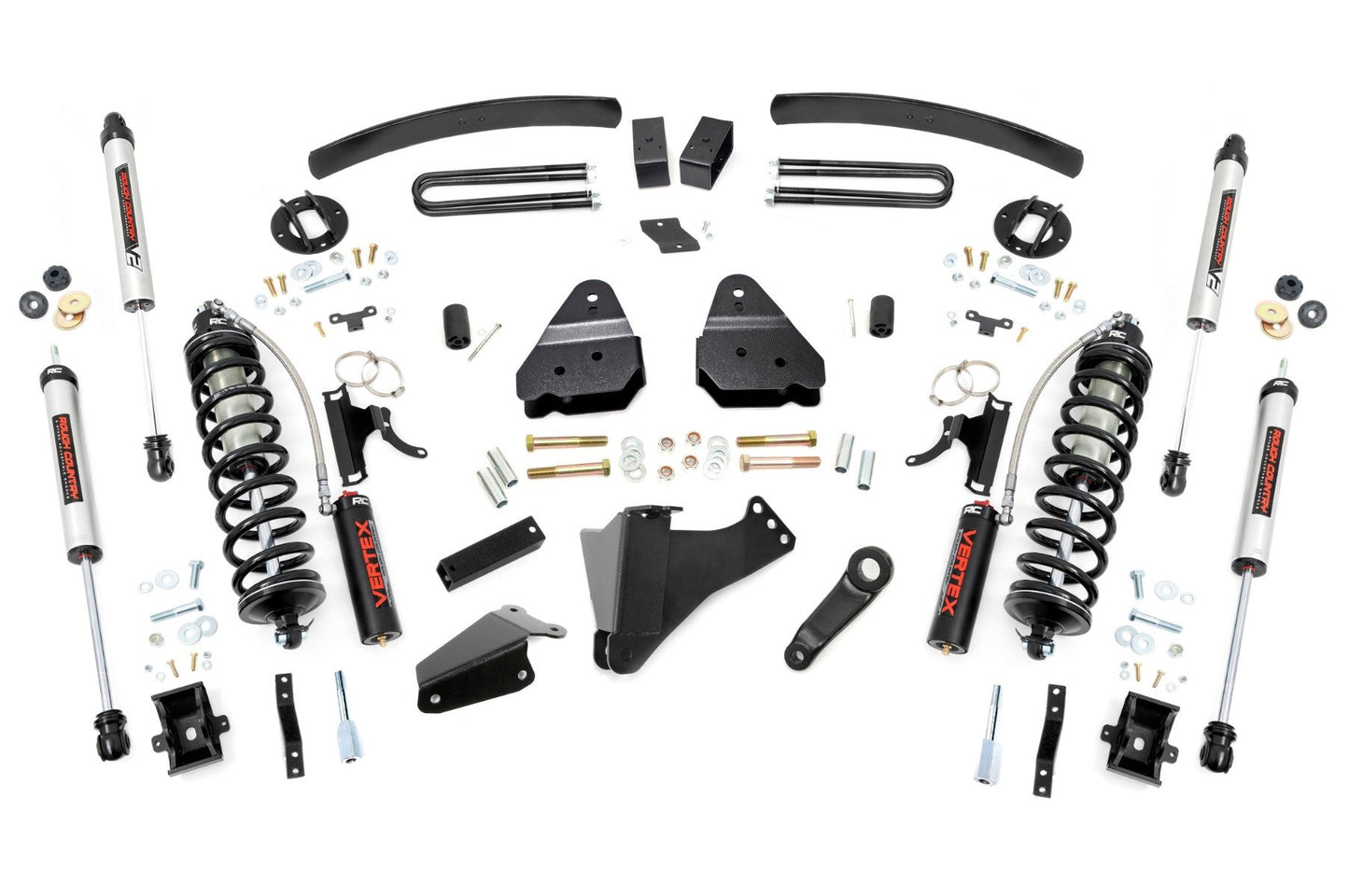Rough Country (59658) 6 Inch Lift Kit  |  Gas  |  C/O V2 | Ford F-250/F-350 Super Duty 4WD (05-07)