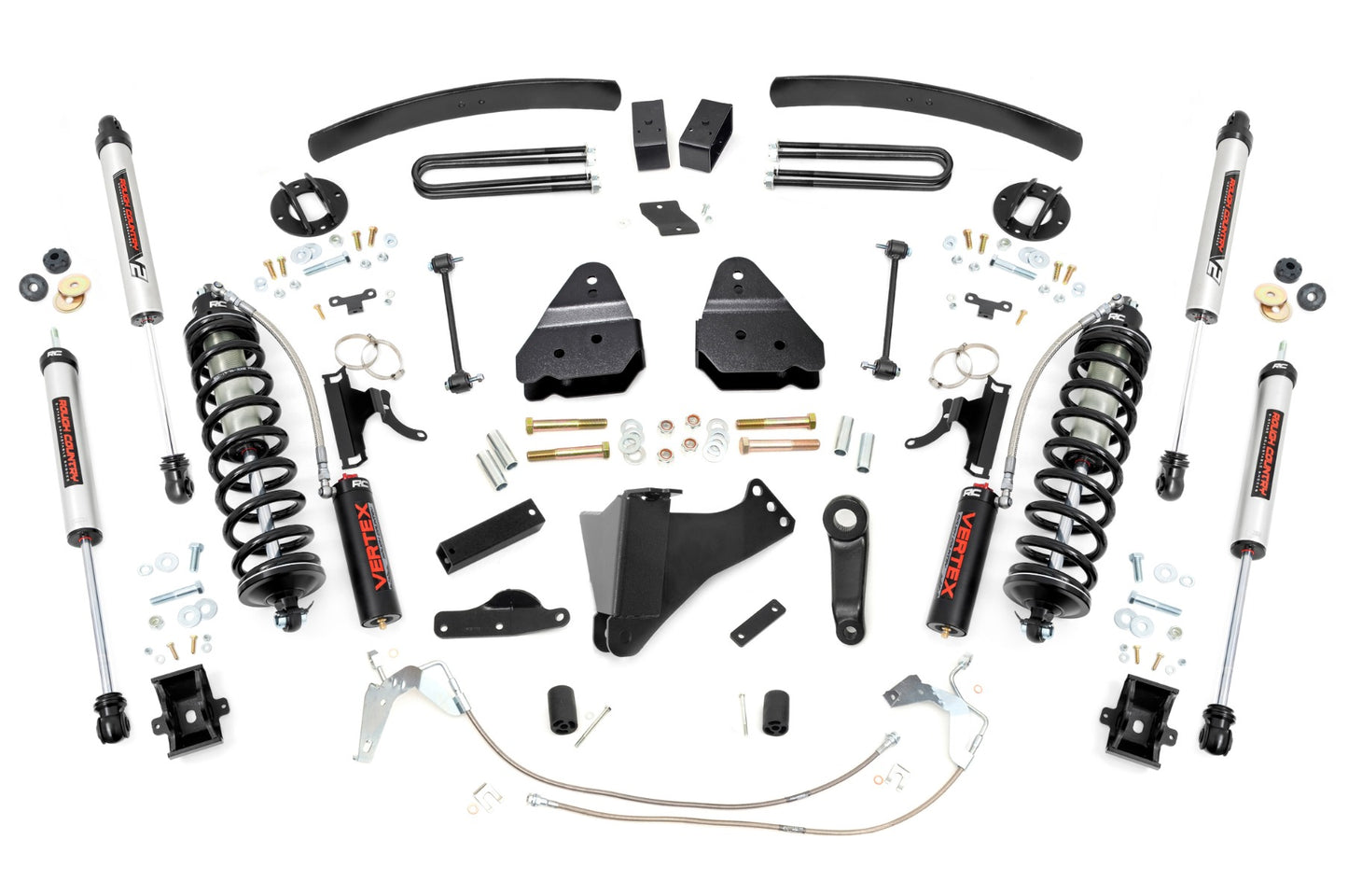 Rough Country (59458) 6 Inch Lift Kit  |  Diesel  |  C/O V2 | Ford F-250/F-350 Super Duty (08-10)