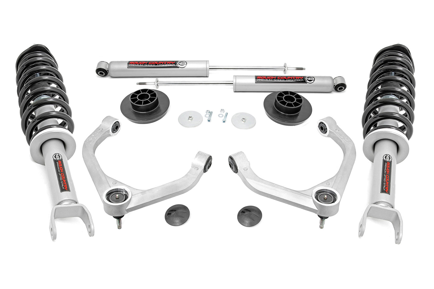 Rough Country (31431) 3.5 Inch Lift Kit | N3 Struts | Ram 1500 2WD/4WD (2019-2024)