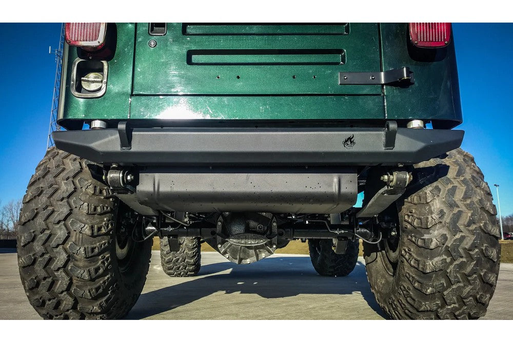 CrawlTek Pyro Mid-Width Rear Bumper | Jeep Wrangler CJ/YJ/TJ - Trucks R Us
