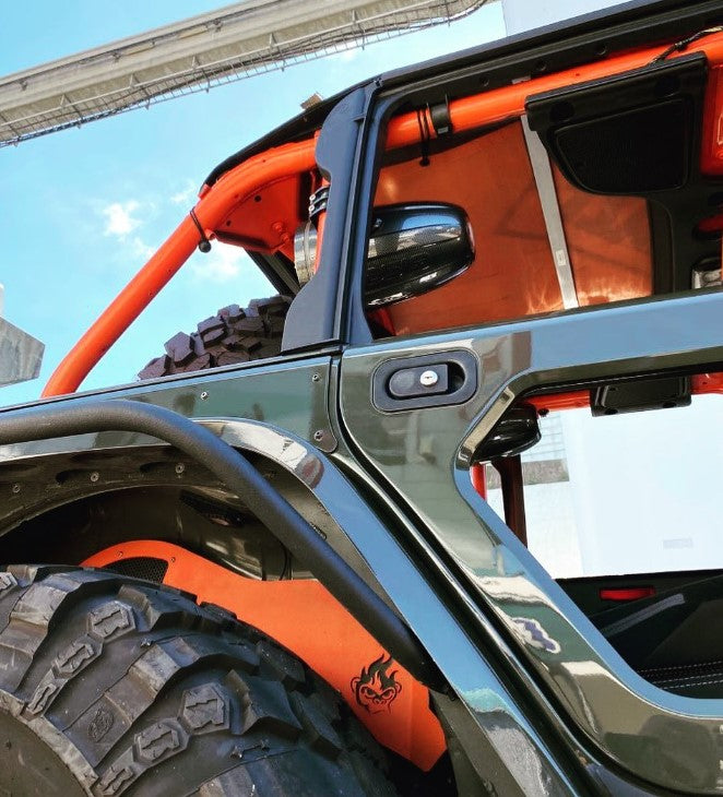 CrawlTek Rear Inner Fenders | Jeep Wrangler JK - Trucks R Us