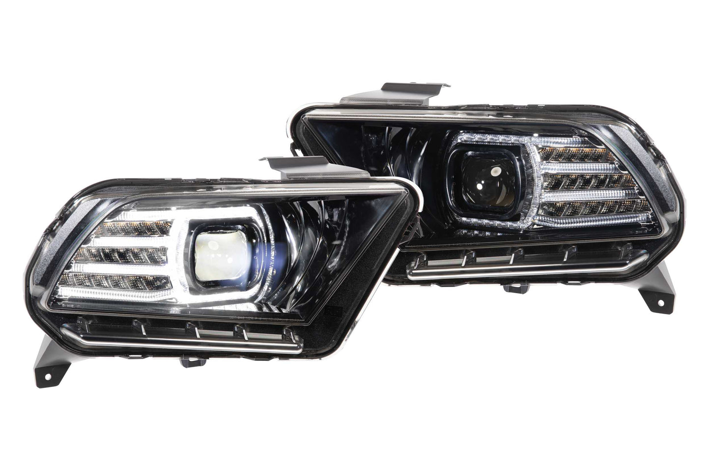 Morimoto XB LED Headlights: Ford Mustang (10-12) (Pair)