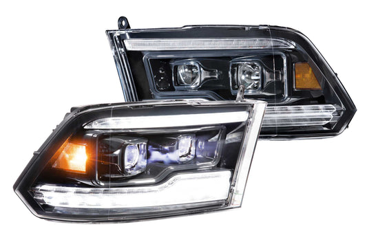 Morimoto XB LED Headlights: Dodge Ram 1500/2500/3500 (09-18) (Pair / ASM)