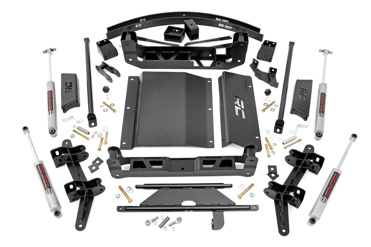 Rough Country 6 Inch Lift Kit | Chevy/GMC 1500 Truck/SUV 4WD (1988-1999)