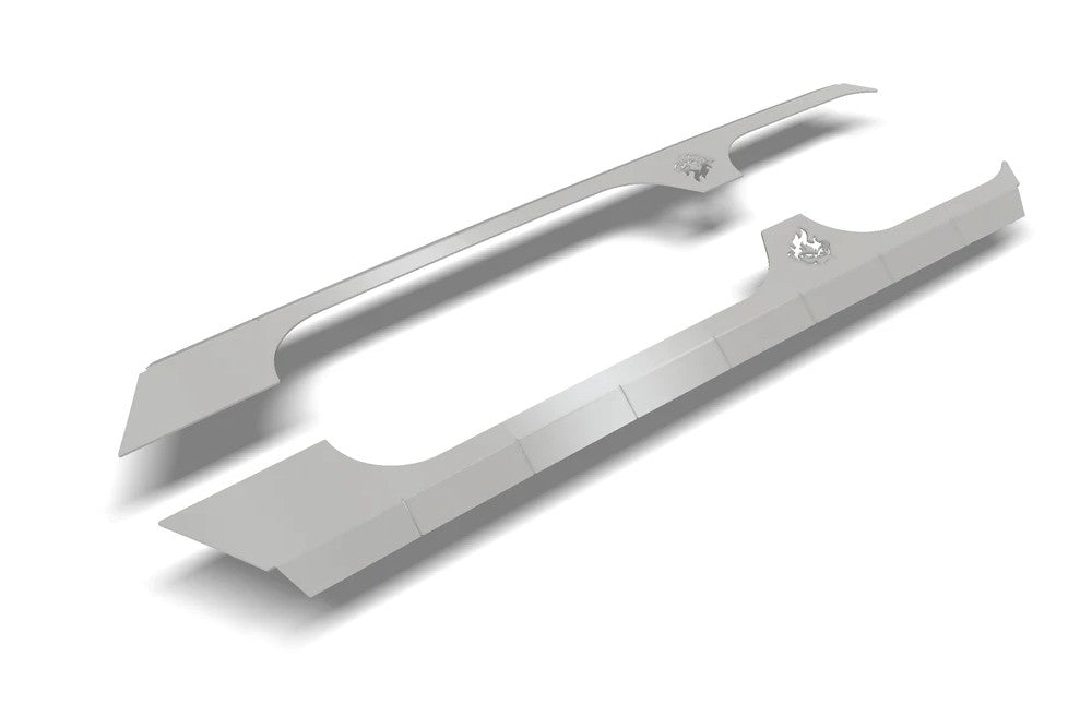 CrawlTek Rocker Body Cladding - Aluminum | Jeep Wrangler JK 4 Door - Trucks R Us