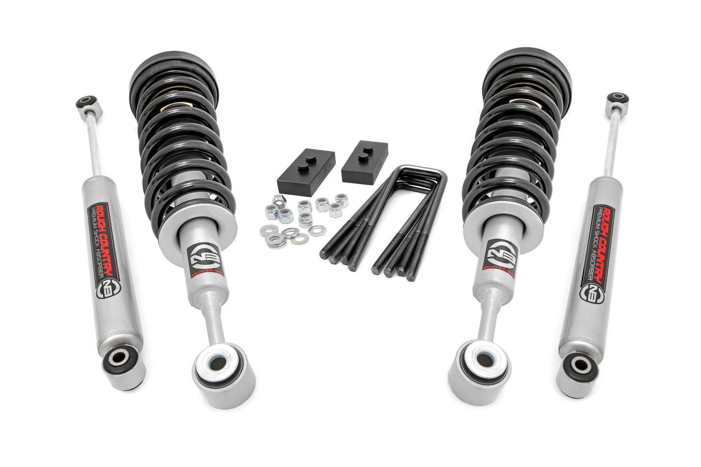 Rough Country (57032) 2.5 Inch Lift Kit | N3 Struts/N3 | Ford F-150 2WD (2004-2008)