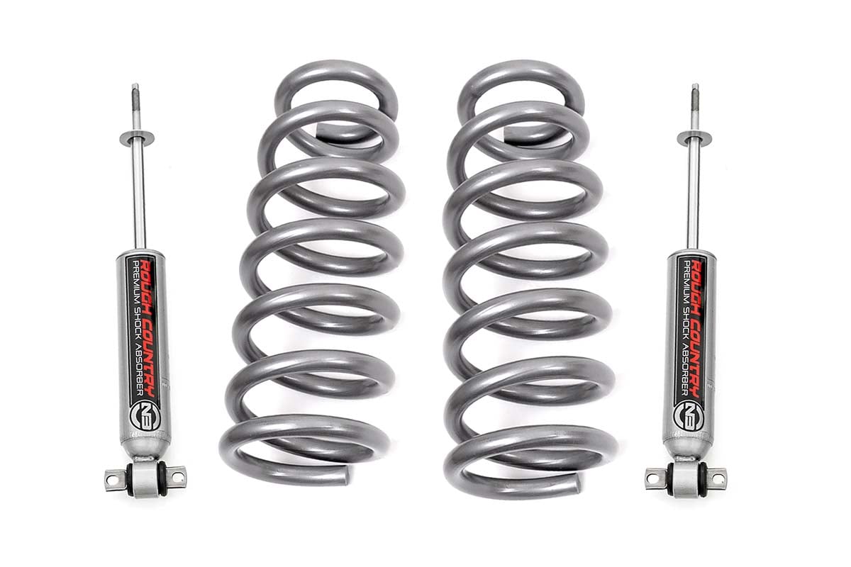 Rough Country (30430) 2 Inch Leveling Kit | N3 Shocks | Ram 1500 2WD