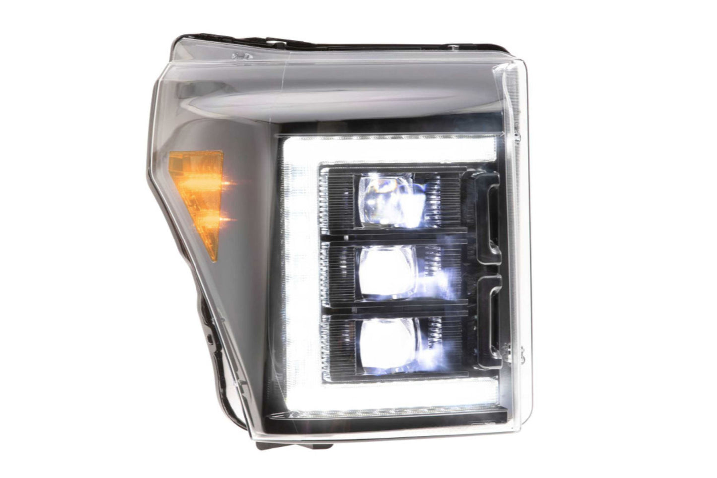 Morimoto XB LED Headlights: Ford Super Duty (11-16) (Pair / White DRL)