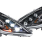 Morimoto XB LED Headlights: Nissan 370Z (09-21) (Pair / ASM / LHD)