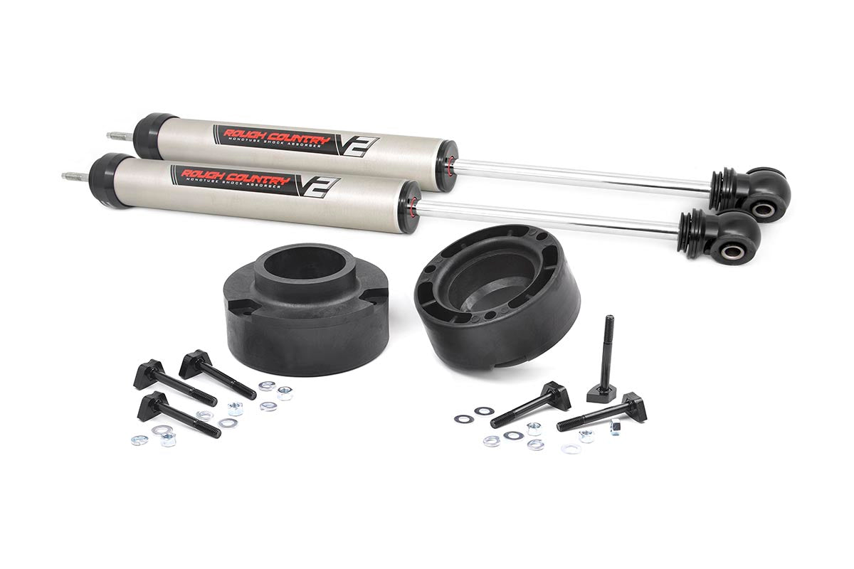 Rough Country (37470) 2.5 Inch Leveling Kit | V2 | Ram 2500 4WD (2010-2013)