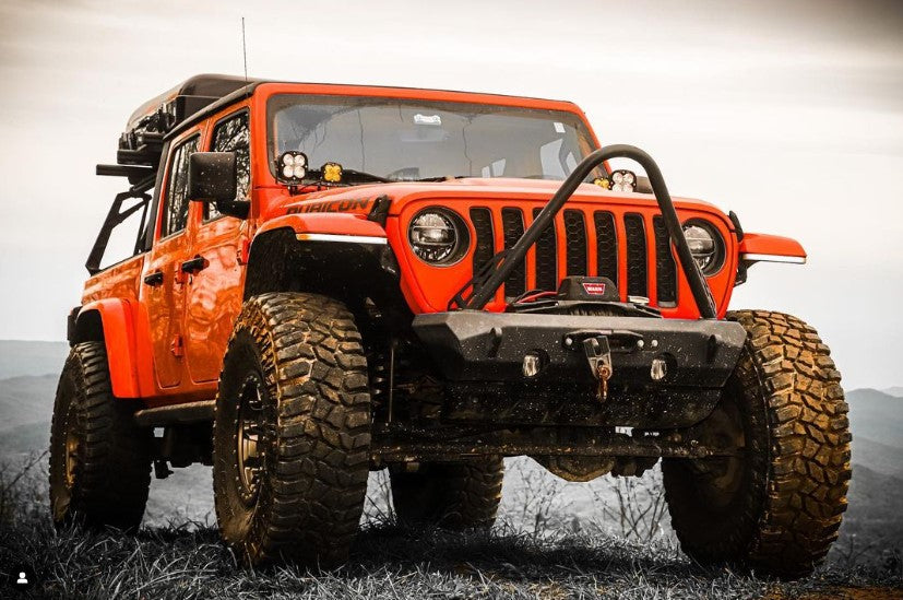 CrawlTek Pyro Stubby Front Bumper | Jeep Wrangler JL and Gladiator JT - Trucks R Us