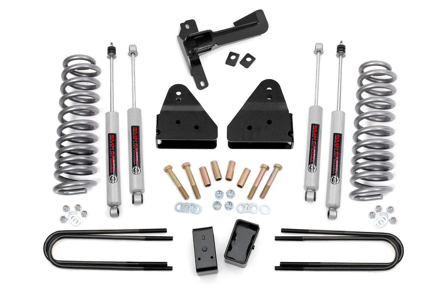 Rough Country (521.20) 3 Inch Lift Kit | FR Springs | Ford F-250/F-350 Super Duty (08-10)