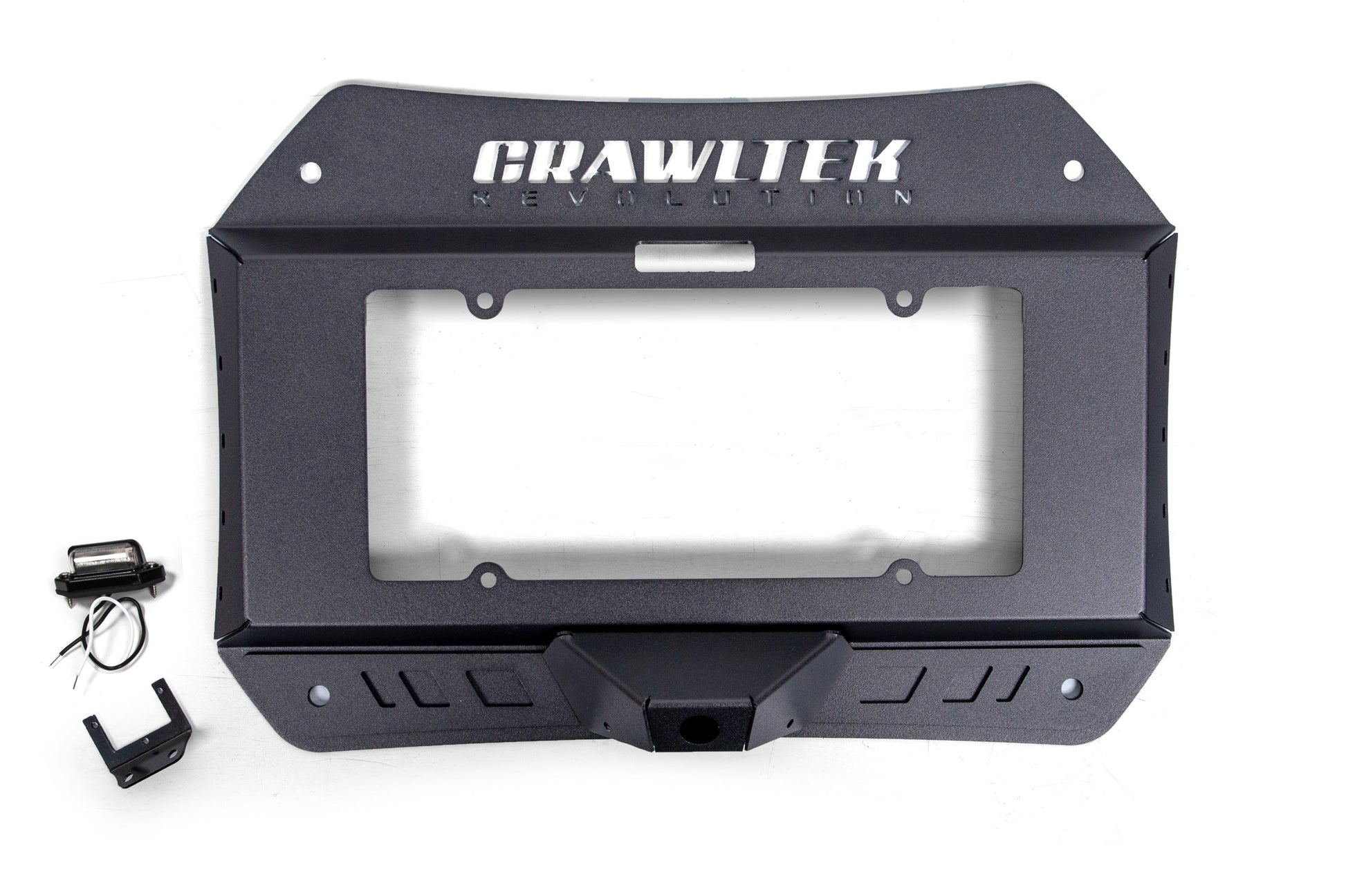 CrawlTek Tailgate Plate / License Plate Relocation | Jeep Wrangler JL - Trucks R Us
