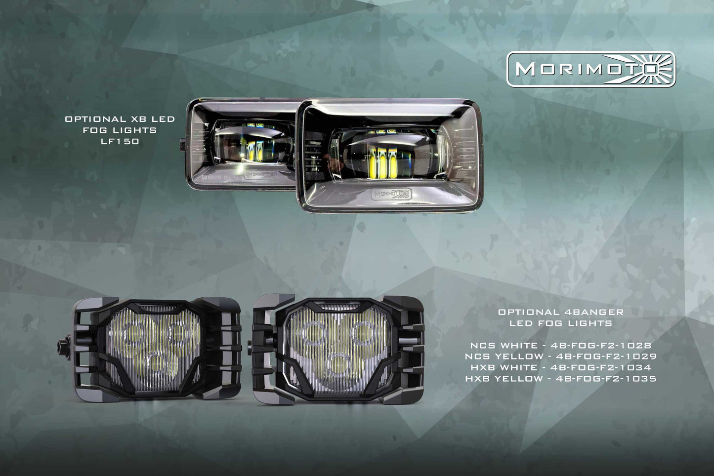 Morimoto XB Hybrid LED Headlights: Ford Super Duty (17-19) (Pair / ASM)