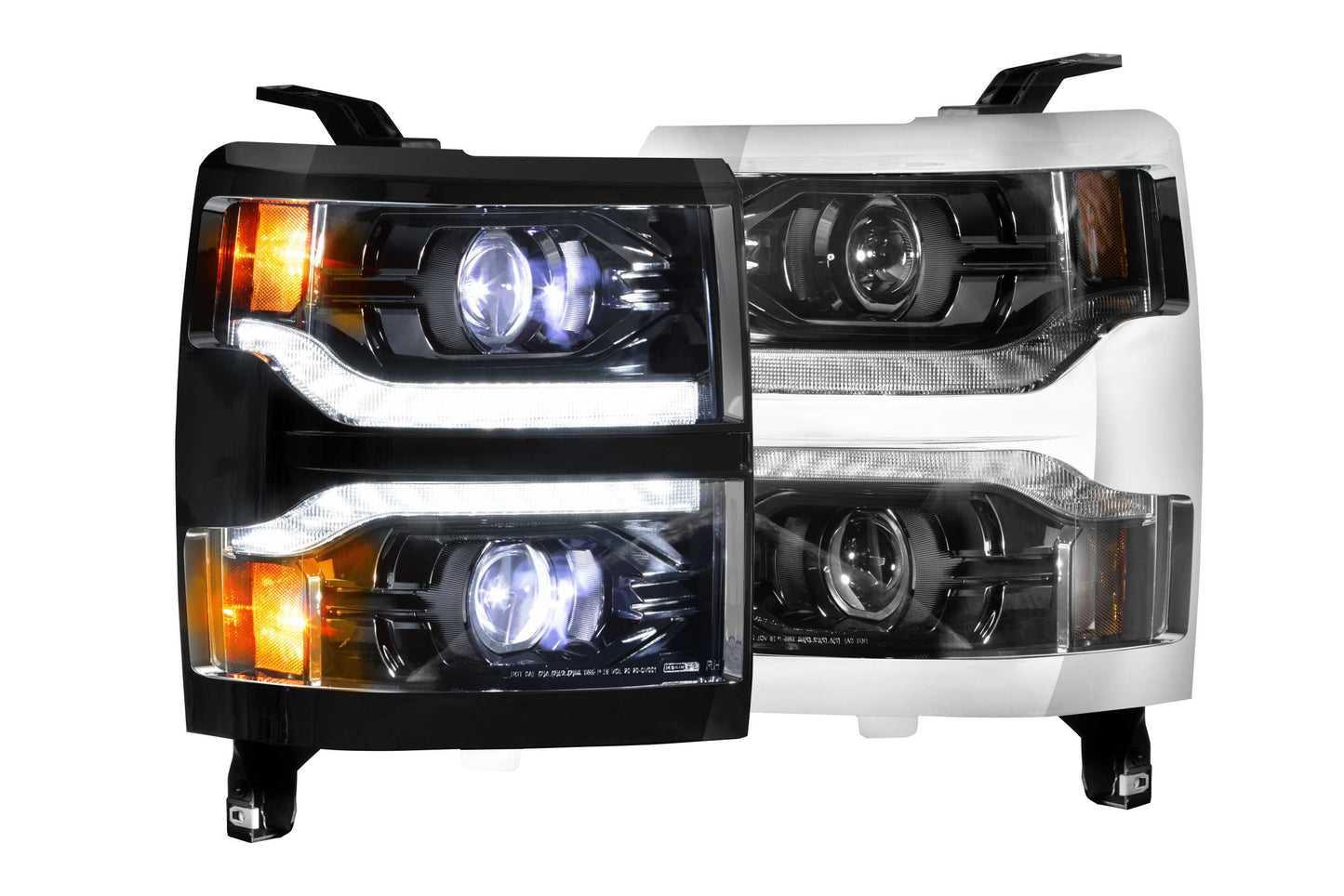 Morimoto XB LED Headlights: Chevrolet Silverado 1500 (14-15) (Pair / ASM)