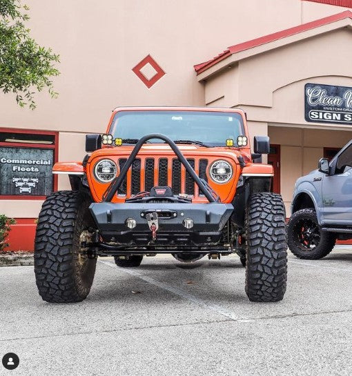 CrawlTek Pyro Stubby Front Bumper | Jeep Wrangler JL and Gladiator JT - Trucks R Us