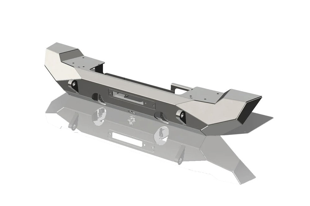 CrawlTek Pyro Mid-Width Front Winch Bumper | Jeep Wrangler JK - Trucks R Us